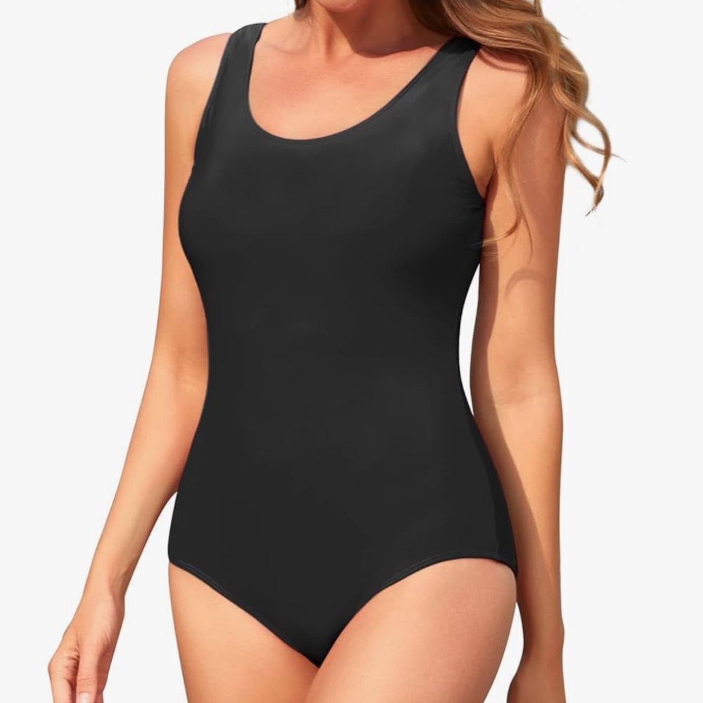 NWOT Zando Athletic One Piece Swimsuit Women Criss Cross Back One Piece